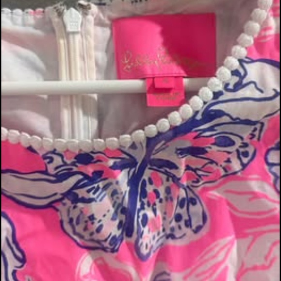 Lilly Pulitzer Pink and Purple Floral Mini Dress - Picture 6 of 6